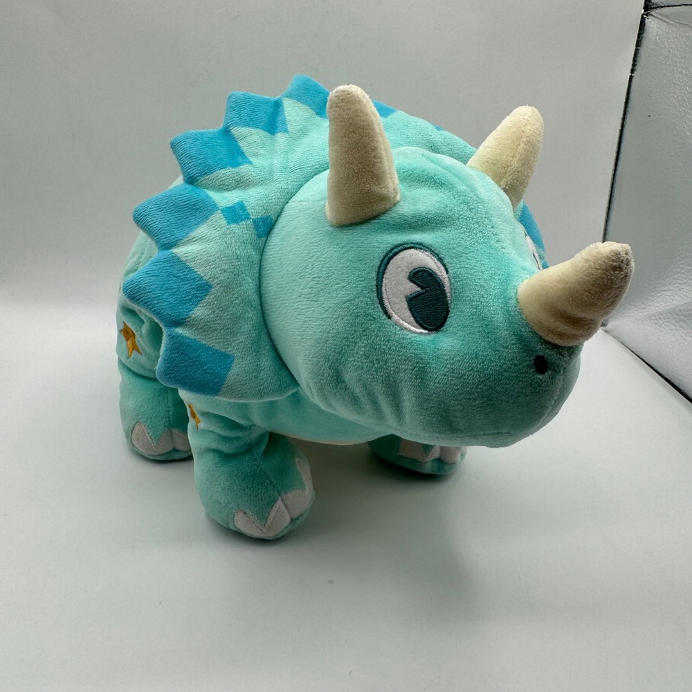 Disney Animal Kingdom Triceratops Plush Kids Large Dinoland Star Dinosaur 15in